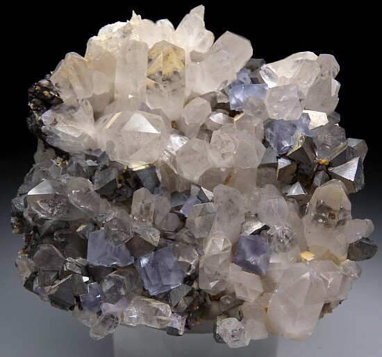 Fluorite, Arsenopyrite with Quartz