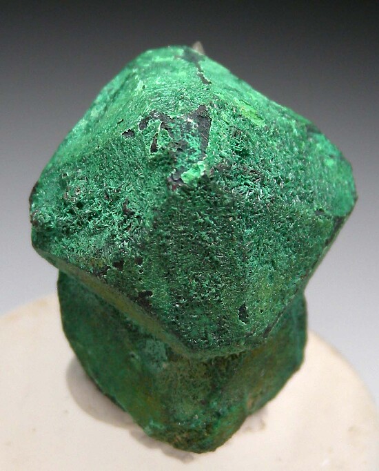Malachite on Cuprite