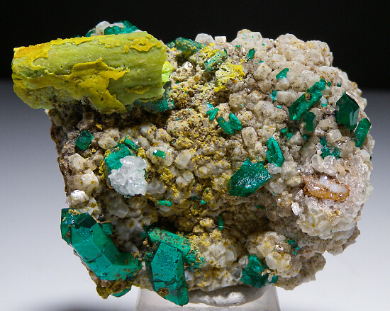 Willemite and Dioptase