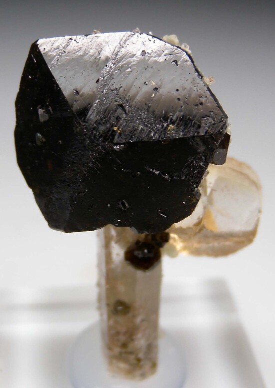 Uvite, Dolomite on Quartz