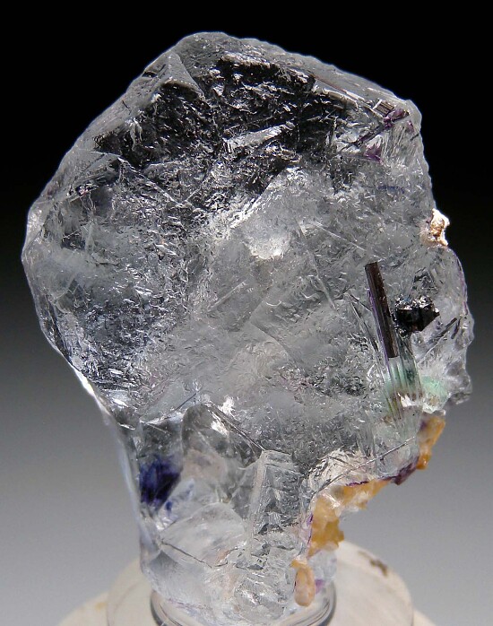 Fluorite with Schorl