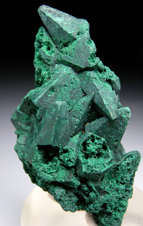 Malachite ps. Calcite