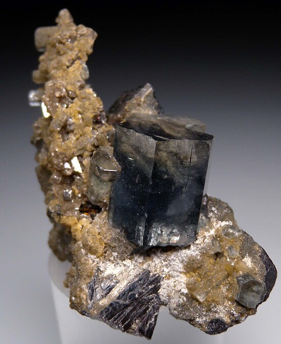 Apatite with Arsenopyrite, Sphalerite
