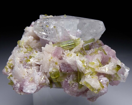 Topaz with Tourmaline