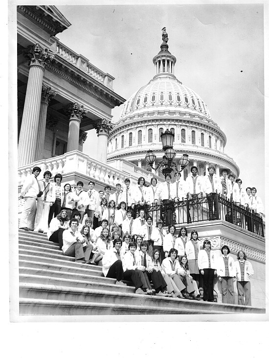 Rhodochrosite and Calcite on Quartz