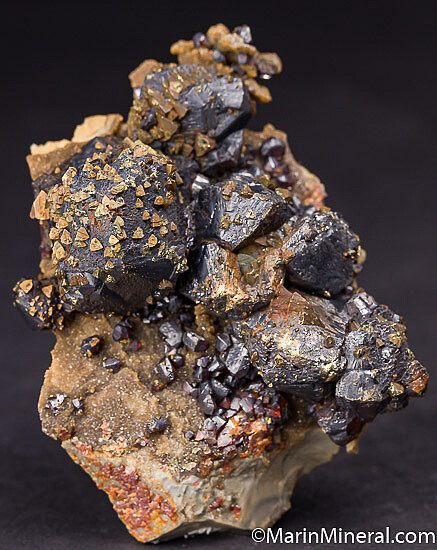 Chalcopyrite on Sphalerite