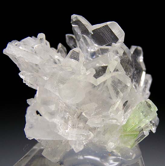 Japan twin Quartz with Augelite