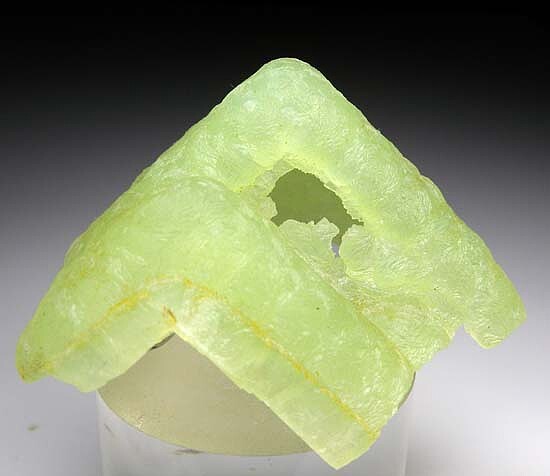 Prehnite epimorph after Anhydrite