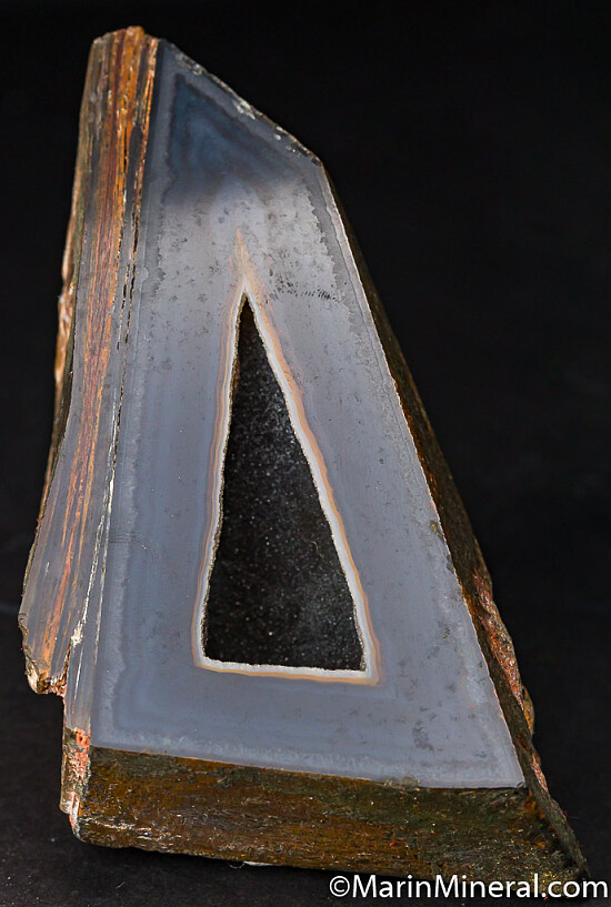 Quartz var. Polyhedral Agate