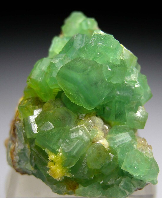 Cuprian Smithsonite with Mimetite