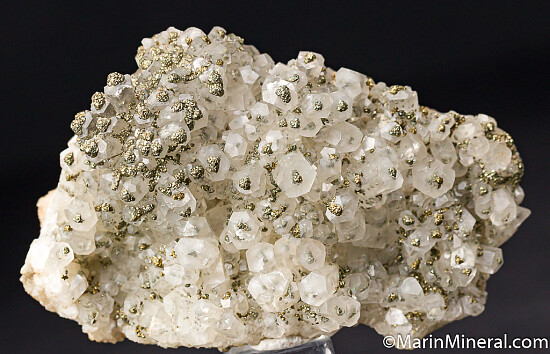 Pyrite on/in Calcite