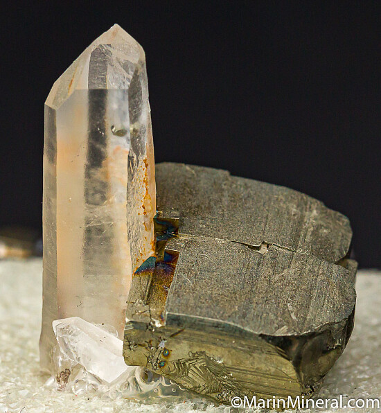Pyrite with Quartz