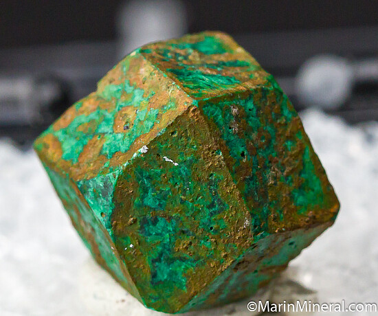 Malachite after Cuprite