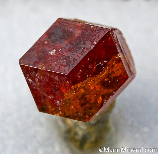 Grossular on Diopside