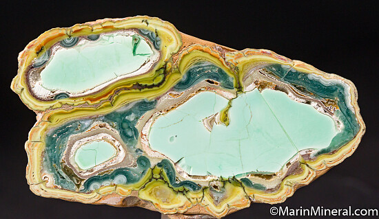 Variscite with Crandallite