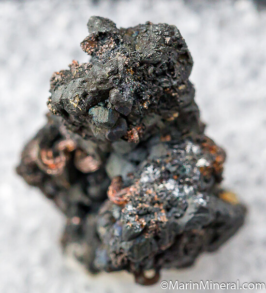 Argentite with wire Silver