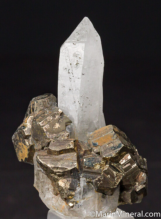 Pyrite with Quartz