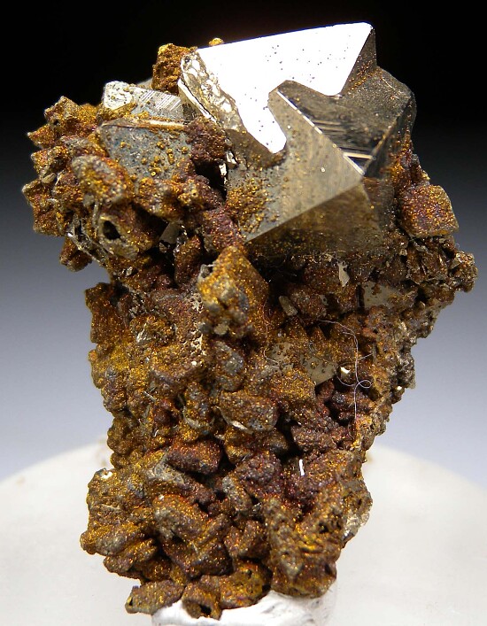 Pyrite with Chalcopyrite after Enargite