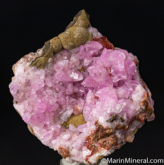 Cobaltian Calcite with Kolwezite