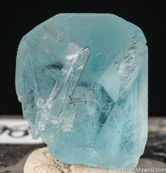 Topaz with included Quartz