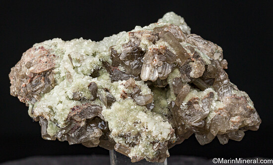 Willemite on Cerussite