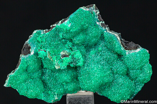 Dioptase on Chrysocolla