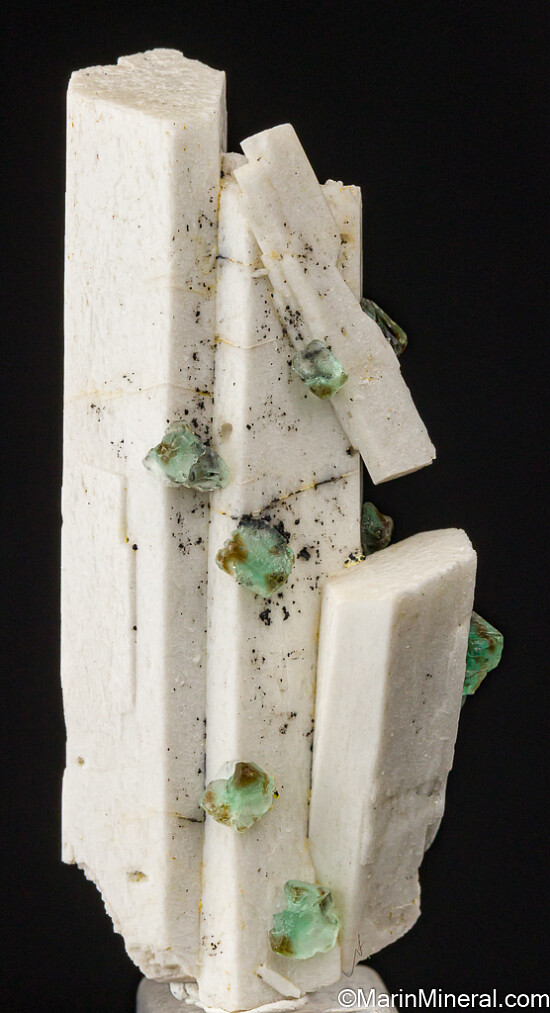 Fluorite on Orthoclase