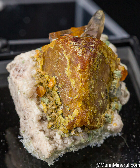 Helvite with Spessartine