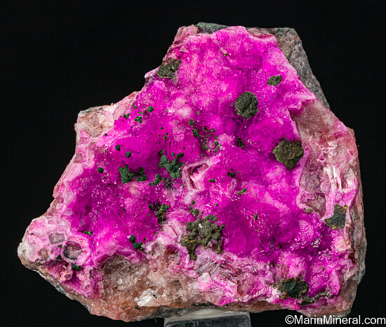 Kolwezite on Cobaltian Calcite