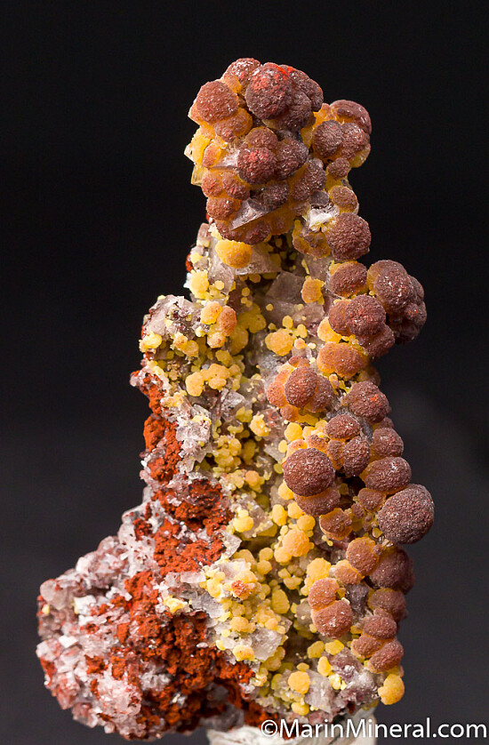Mimetite with Calcite