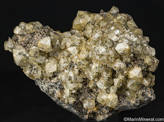 Calcite with Pyrite