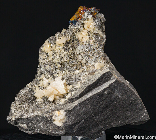 Chalcopyrite, Dolomite, Quartz