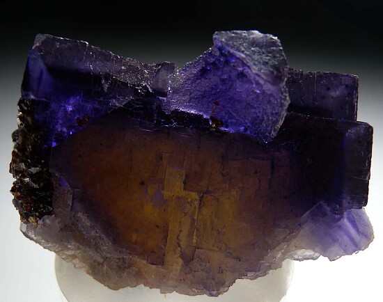 Sphalerite on Fluorite