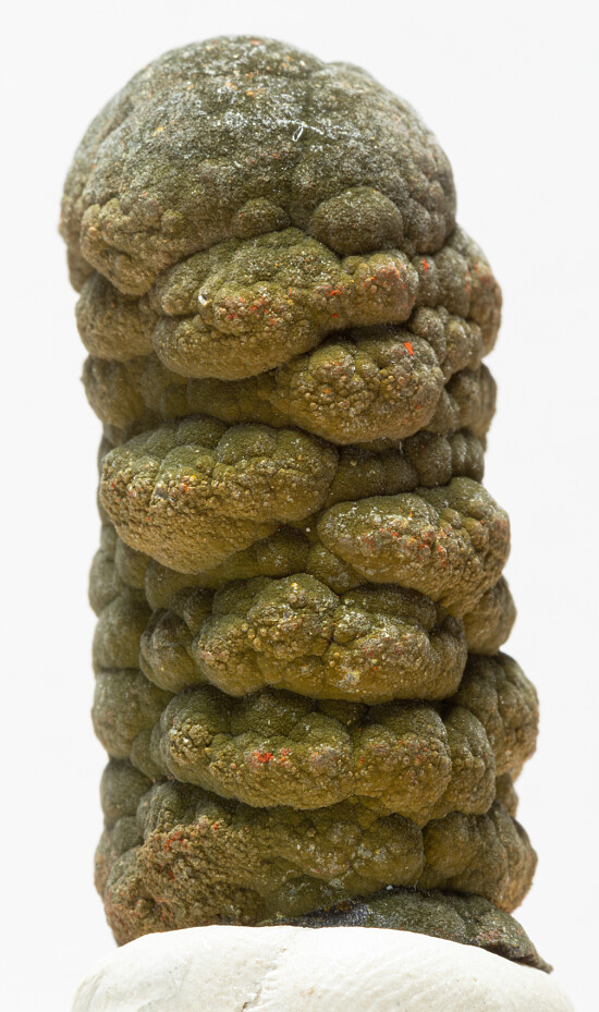 Mottramite stalactite