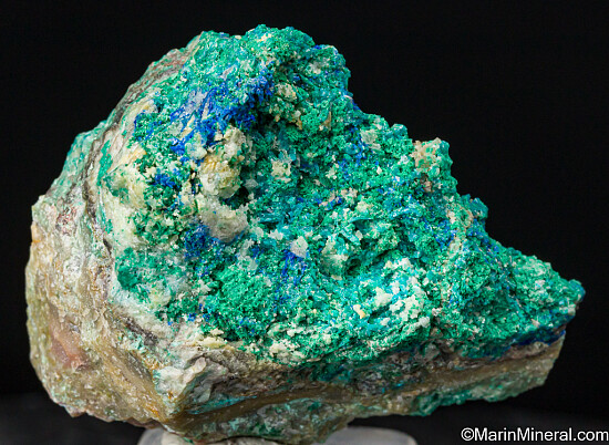 Caledonite, Cerussite, Brochantite