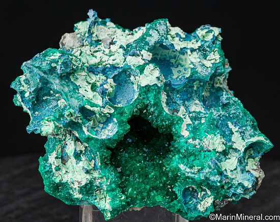 Dioptase in Shattuckite
