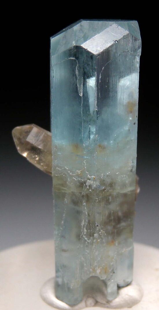 Aquamarine with Quartz