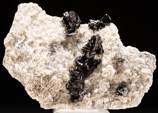 Cassiterite on Muscovite