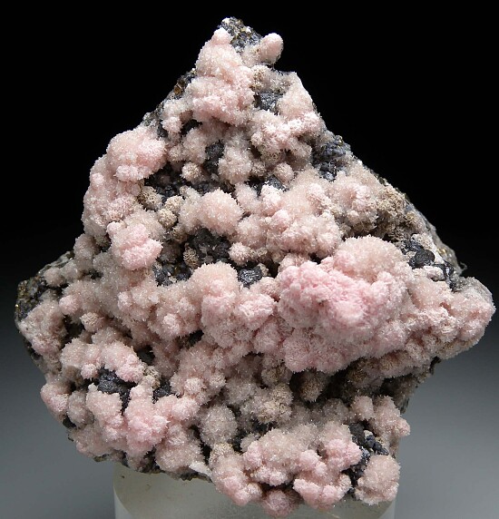 Rhodochrosite, Sphalerite, Pyrite