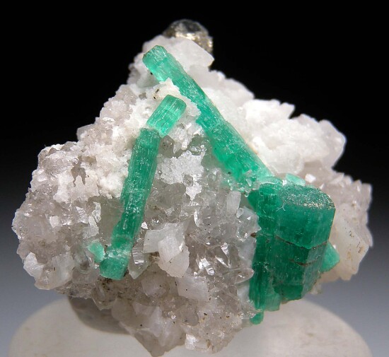 Emerald with Pyrite