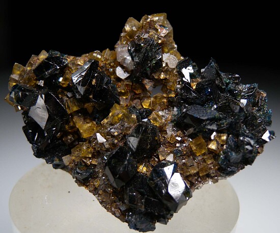 Lazulite with Siderite, Apatite