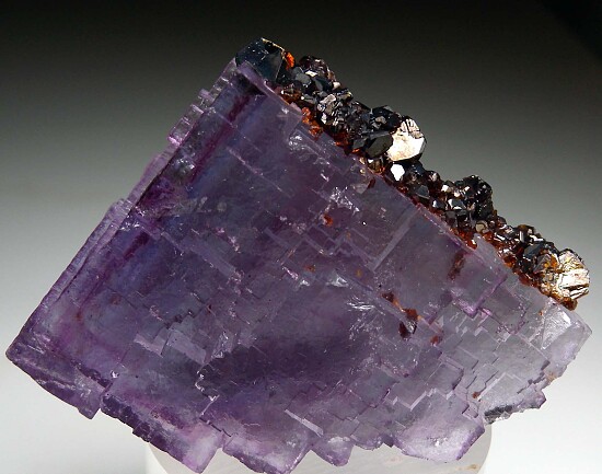 Sphalerite on Fluorite