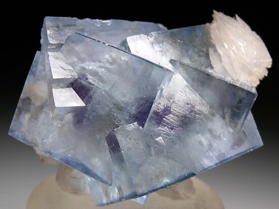 Fluorite with Calcite