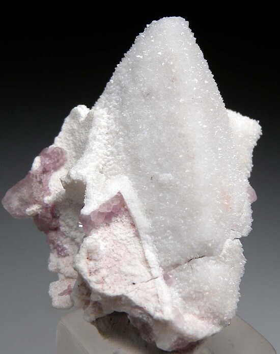 Fluorite on Quartz epimorph