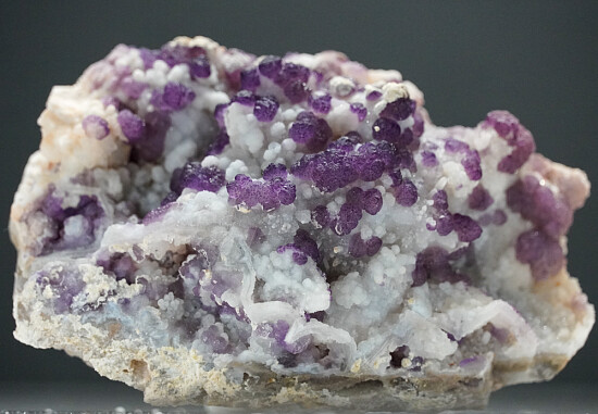 Fluorite on Quartz epimorph