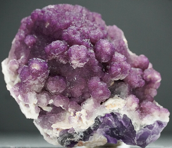 Fluorite on Quartz epimorph