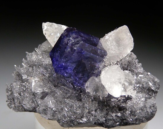Fluorite with Calcite