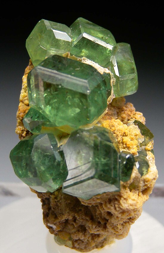Andradite var. Demantoid