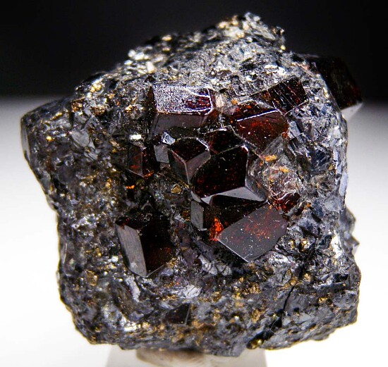 Spessartine with Galena