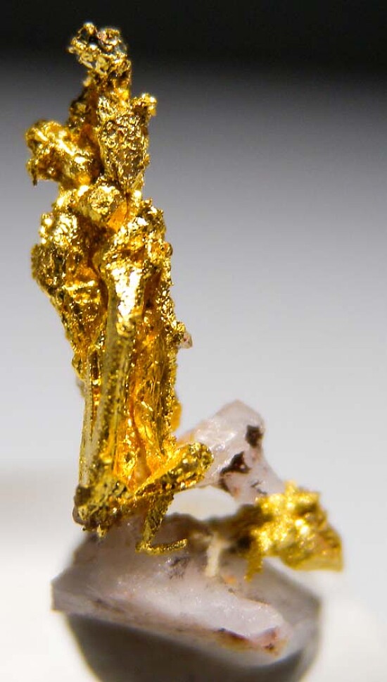 Gold on Quartz